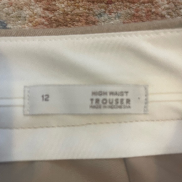 Loft NWOT Tan Wide-Leg Trousers - Picture 3 of 5